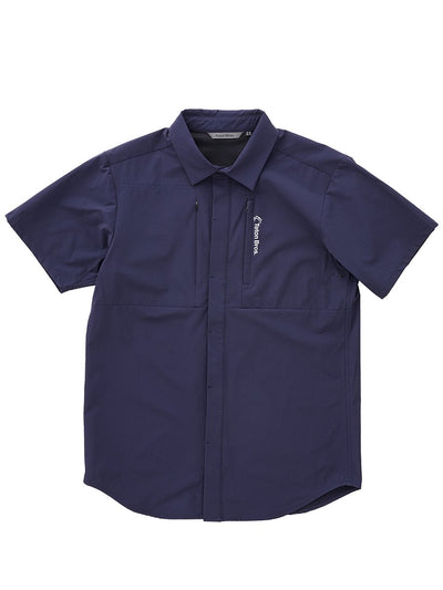 TetonBros(ﾃｨｰﾄﾝﾌﾞﾛｽ) - Run Shirt Navy (Unisex)