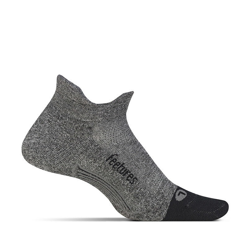 Feetures(ﾌｨｰﾁｬｰｽﾞ) - Elite Light Cushion NoShowTab Gray (Unisex)
