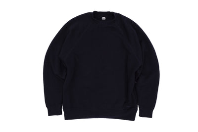 Yetina(ｲｴﾃｨﾅ) - Sweat shirt-relax fit NavyBlack (Unisex)