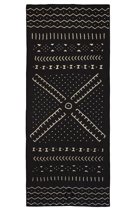 NOMADIX(ﾉﾏﾃﾞｨｸｽ) - The Nomadix Towel - MUD CLOTH BLACK